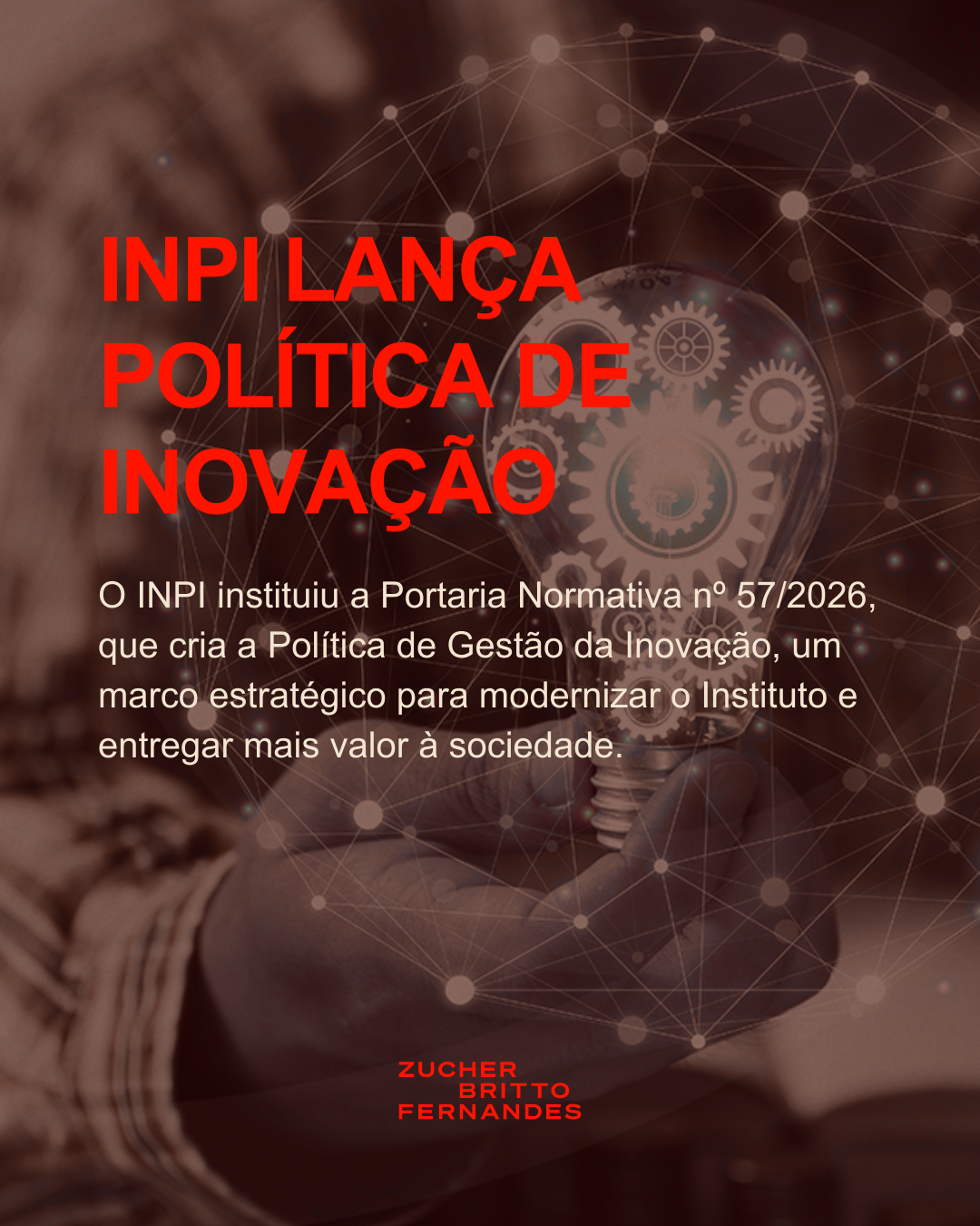 INPI institui Política de Gestão da Inovação pela Portaria nº 57/2026
